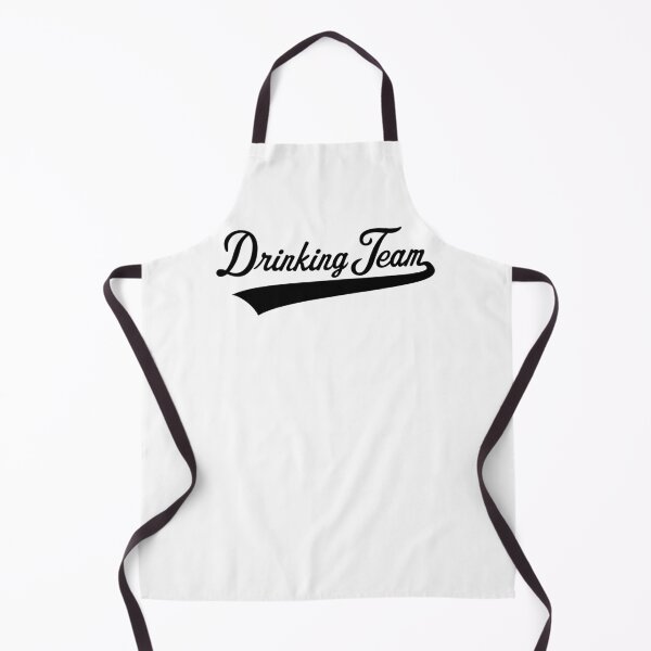 Item preview, Drinking Team Lettering (Beer / Alcohol / Black) designed and sold by MrFaulbaum.