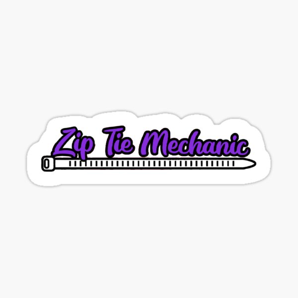 Artikel-Vorschau von Reißverschluss-Mechaniker, designt und verkauft von sticker-vault.