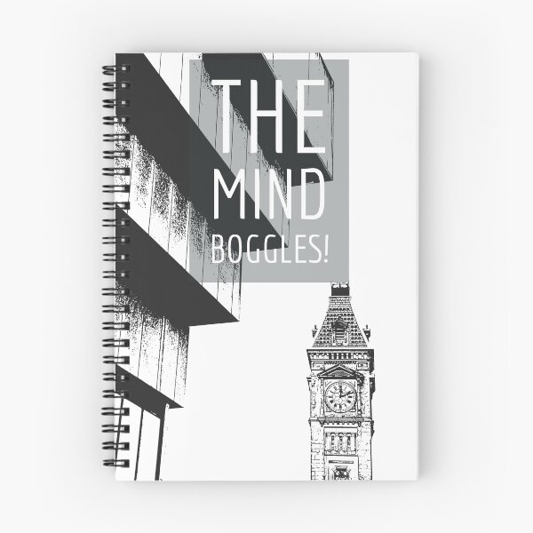 Item preview, The Mind Boggles on an edited photograph of Birmingham's Big Brum and Old Library designed and sold by KCiPhoto.