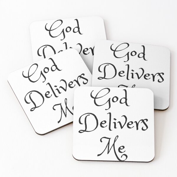 Item preview, God delivers me Christian design designed and sold by seelya83.