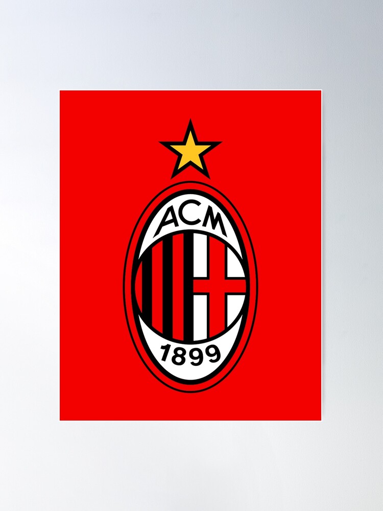 Milan Logo Poster for Sale by birbotti