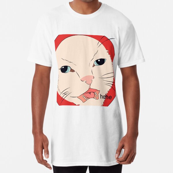 hehe cat Essential T-Shirt for Sale by shannyyyy