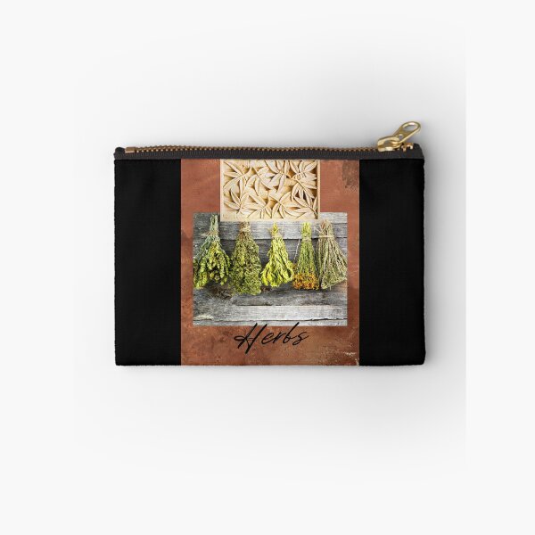 Item preview, Hanging Herbs Faux Texture Old World Style Design designed and sold by EarthArtDesigns.