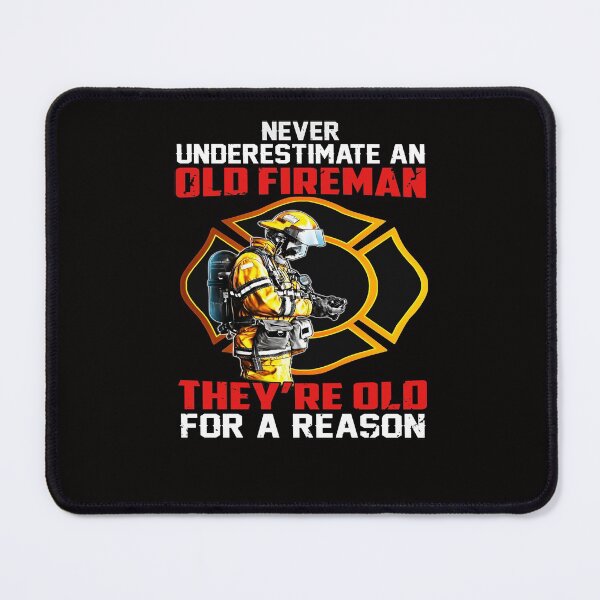 Item preview, Firefighter Fireman Never Underestimate An Old Fireman  designed and sold by fantasticdesign.
