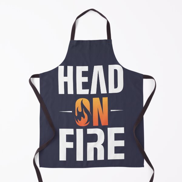 Item preview, Head On Fire - blue logo designed and sold by TorchAndBrush.