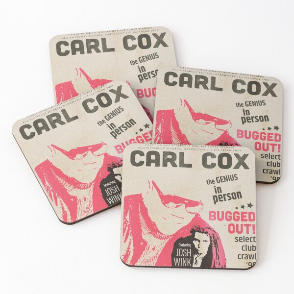 Item preview, Cream Bugged Out Carl Cox Josh Wink 1999 Poster designed and sold by Lick-Design.