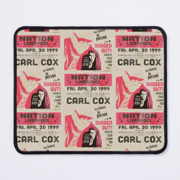 Item preview, Cream Bugged Out Carl Cox Josh Wink 1999 Poster designed and sold by Lick-Design.