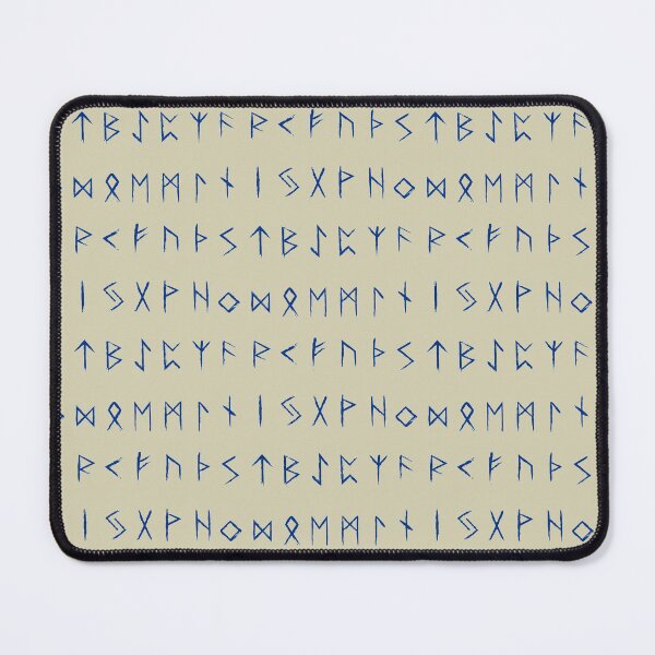Item preview, Nordic Runes - Blue Ink designed and sold by Lidra Zehcnas.