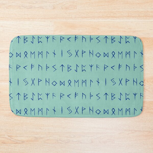 Item preview, Nordic Runes - Blue Ink designed and sold by Lidra Zehcnas.