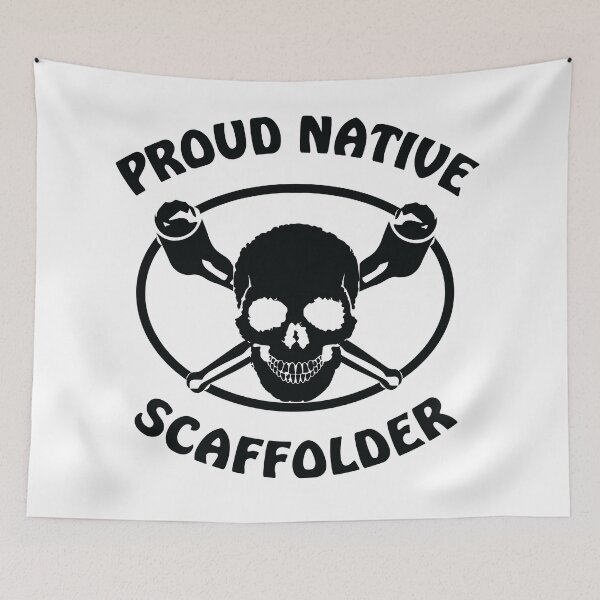 Item preview, Proud Native Scaffolder designed and sold by ScaffoldMob.