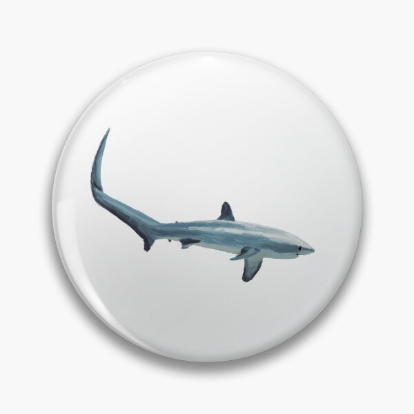 Item preview, Thresher shark illustration designed and sold by TheNewAmericana.