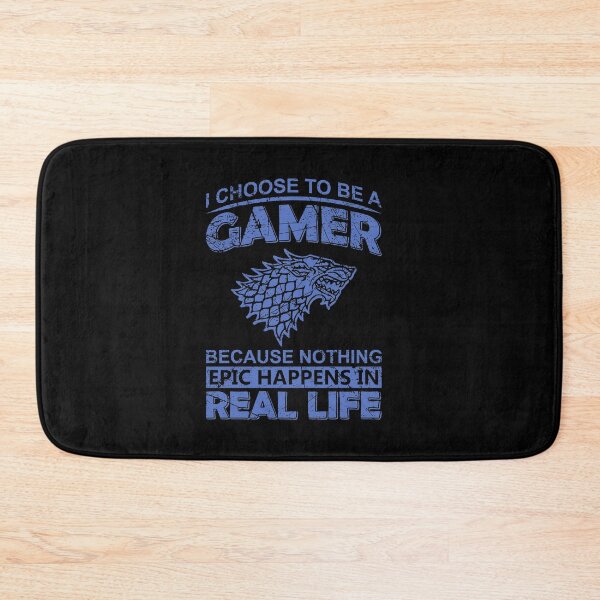 Item preview, I Choose To Be A Gamer Because Nothing Epic Happens In Real Life designed and sold by UglyBoyDesign.