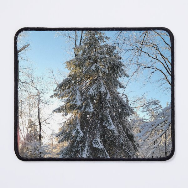Item preview, Snowy Spruce Tree designed and sold by Bebbebuu.