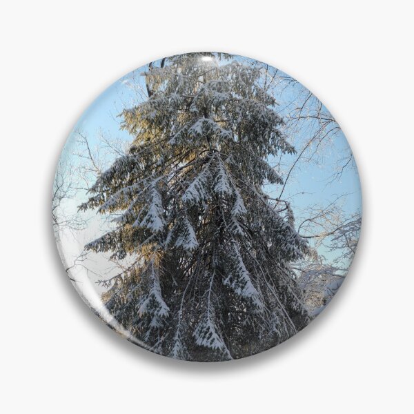 Item preview, Snowy Spruce Tree designed and sold by Bebbebuu.