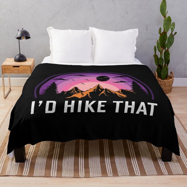 Item preview, I’d Hike That Outdoor | Funny Hiking Lover designed and sold by simplife-art.