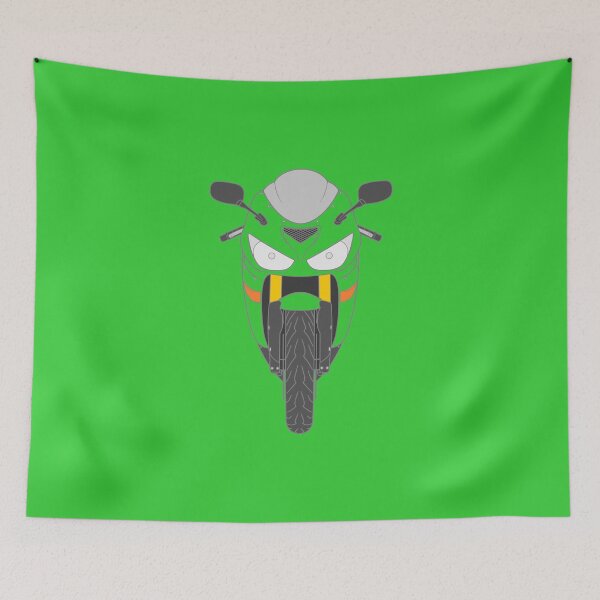 Item preview, Kawasaki ZX6R Ninja front best t-shirt design designed and sold by EdimDesign.