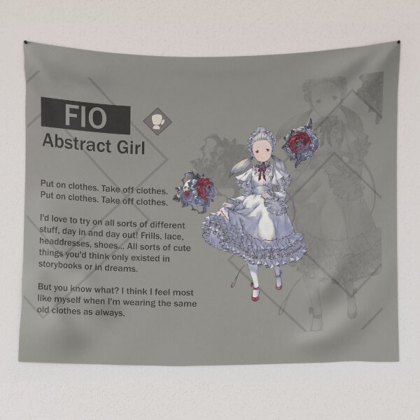 Item preview, Fio - Abstract Girl (Nier Reincarnation) designed and sold by VelvetZone.