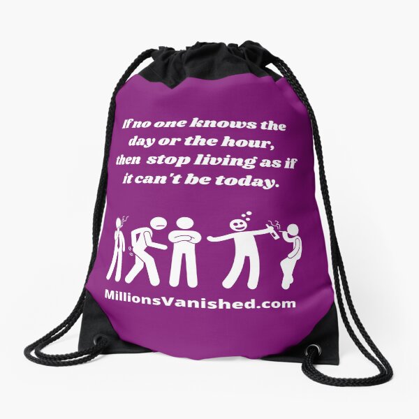 Rapture Day - Christian Drawstring Bag