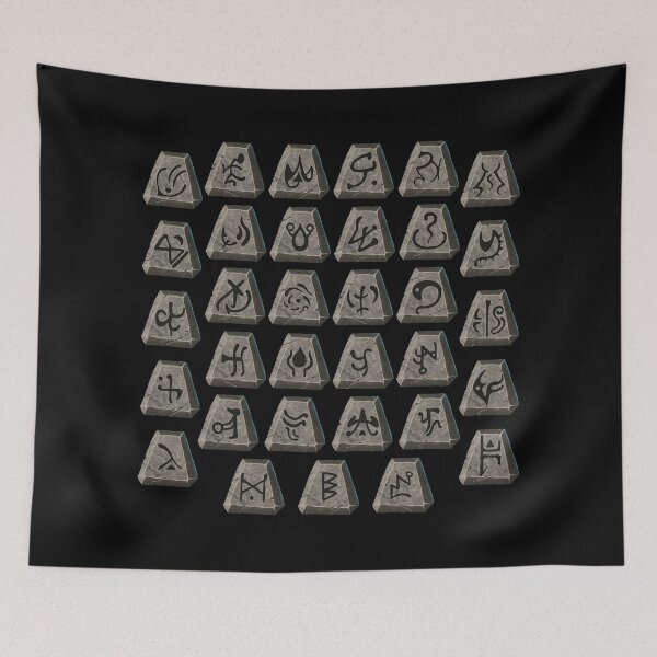 Item preview, Old School Runes designed and sold by Retro-Freak.
