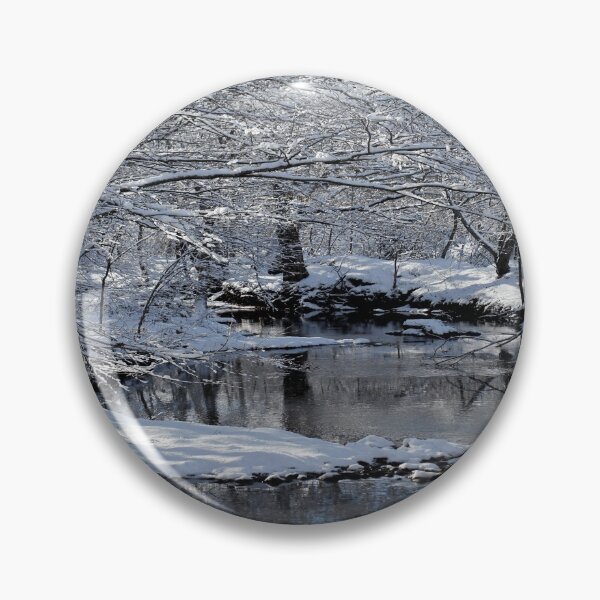 Item preview, Snow Fallen Saco River - New Hampshire designed and sold by CapeCodGiftShop.