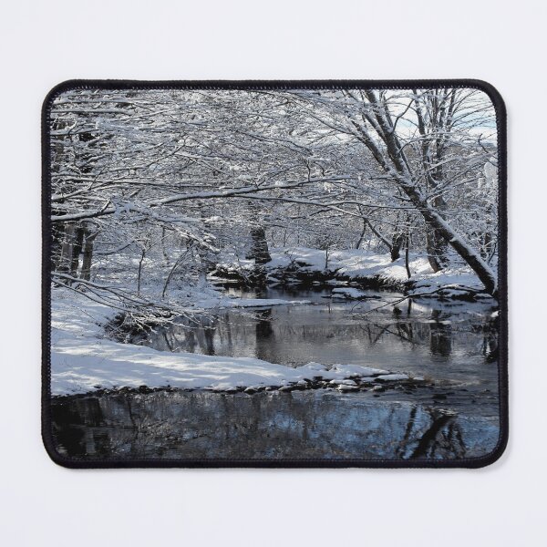 Item preview, Snow Fallen Saco River - New Hampshire designed and sold by CapeCodGiftShop.