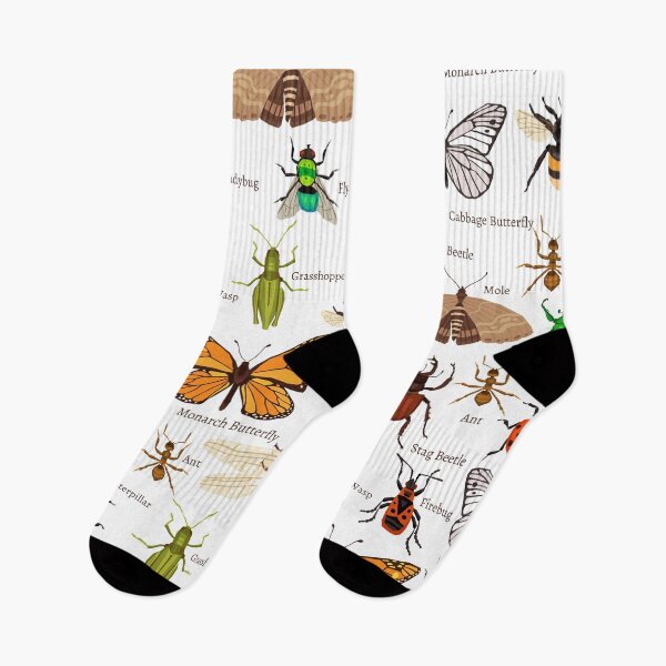 Item preview, Insects seamless pattern Type Of Insects designed and sold by NOorYES.