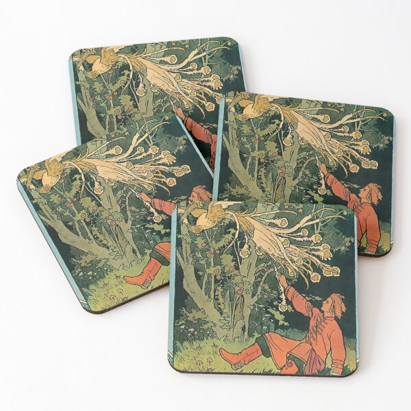 Item preview, “The Firebird” Fairytale Art by Ivan Bilibin designed and sold by PatricianneK.