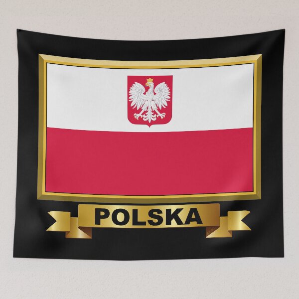 Item preview, POLISH State & Civil Flag Gifts, Masks, Stickers & Products (N) designed and sold by mpodger.
