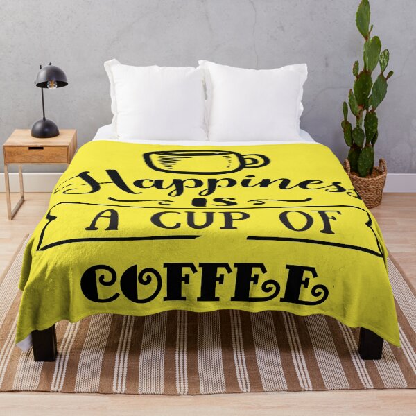 Item preview, Happiness is a cup of coffee designed and sold by basileiossav.