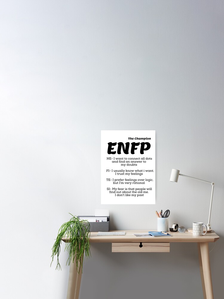 ENFP MBTI Personality Type. NE FI TE SI | Postcard