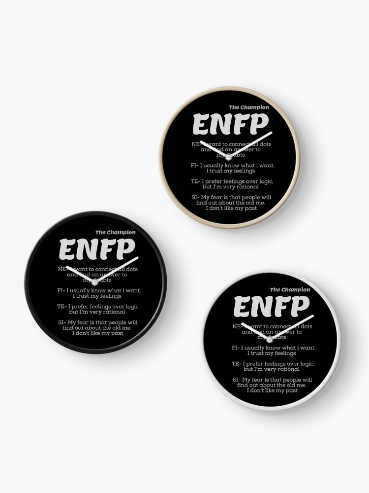 ENFP MBTI Personality Type. NE FI TE SI Spiral Notebook for Sale by  Purestuff