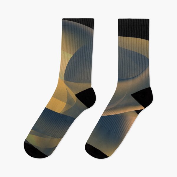 Item preview, Abstract design shape with gold brown and dark blue designed and sold by Grégory DUBUS.