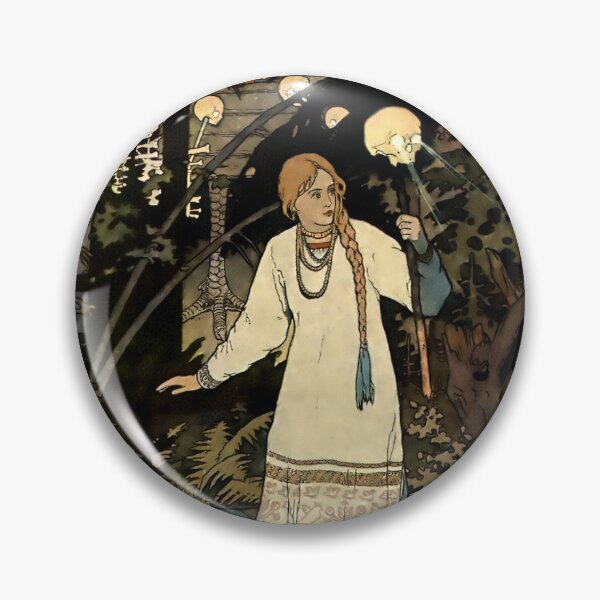Item preview, Vasilia the Beautiful by Ivan Bilibin designed and sold by PatricianneK.