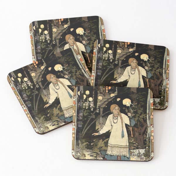 Item preview, Vasilia the Beautiful by Ivan Bilibin designed and sold by PatricianneK.