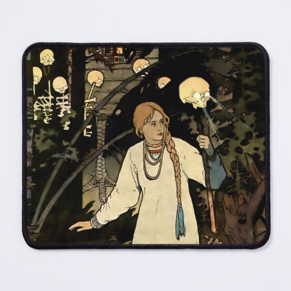 Item preview, Vasilia the Beautiful by Ivan Bilibin designed and sold by PatricianneK.
