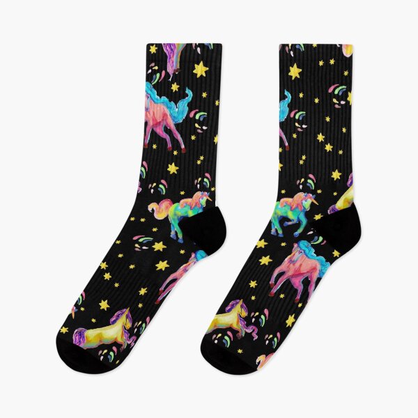 Item preview, Girls Socks Funny Socks For Kids Mermaid Socks Unicorn Socks Animal Socks For Girls Cute Socks Cute Gifts designed and sold by NOorYES.