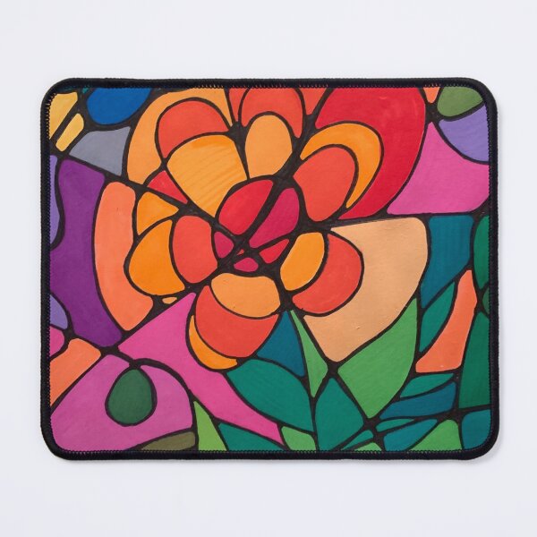 Item preview, Stained Glass Flower 1 designed and sold by Marci Brockmann.