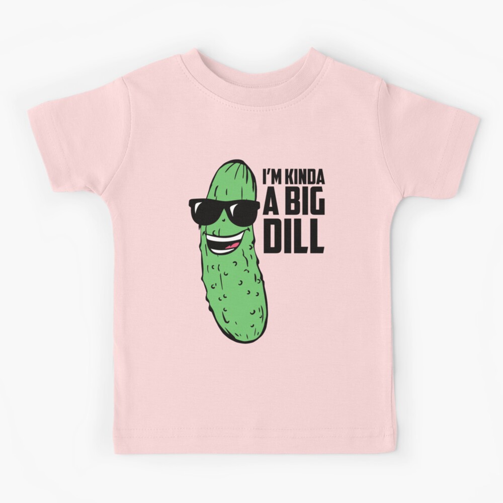 Puns - I'm Kind of a Big Dill Throw Pillow by The Lady Derp