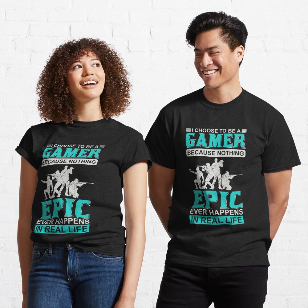 Gamer Is Immortal Classic T-Shirt for Sale by UglyBoyDesign