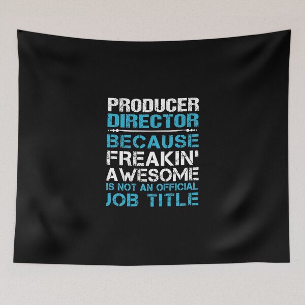 Item preview, Producer Director T Shirt - Freaking Awesome Job Gift Item Tee designed and sold by oetate4774.