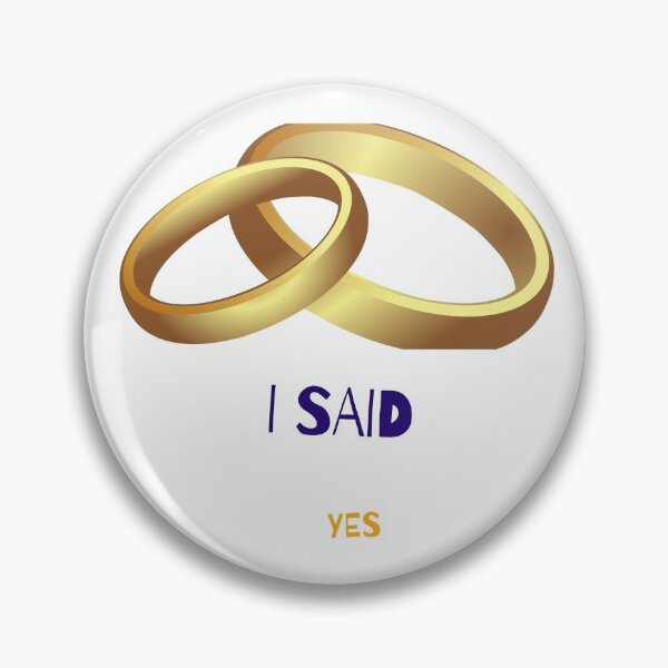 Item preview, I said yes designed and sold by Eugenie974.