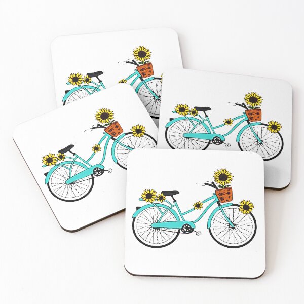 Artikelvorschau, Bicycle Flowers Love Cycle Old man with a bicycle Essential Gifts ,Gift Mom,Gift dad,Gift friend Funny Art Design Happy Apparel Essential Inspiration Joy Mood entworfen und verkauft von DesignByHeartUK.