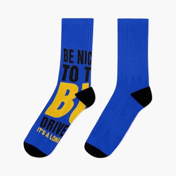 Item preview,  Be Nice To The Bus Driver It's A Long Walk Home T-shirt,Funny Bus Quote School Bus Cool For Omnibus Bus Driving, designed and sold by Djikou.