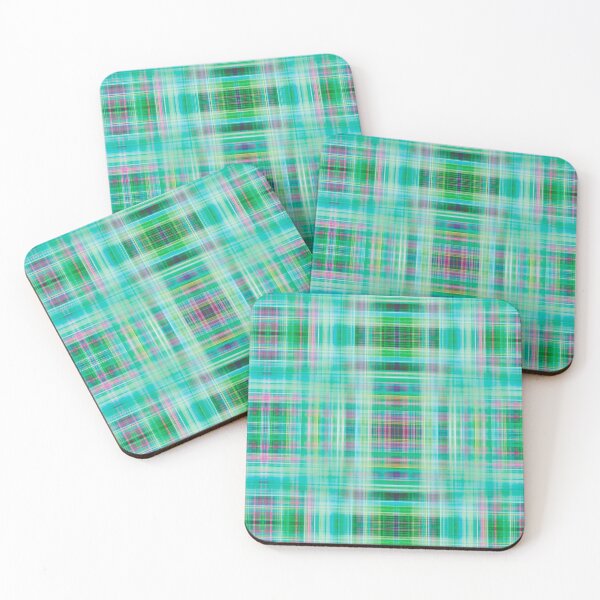 Item preview, Colorful stripes green abstract art designed and sold by FashionHeritage.