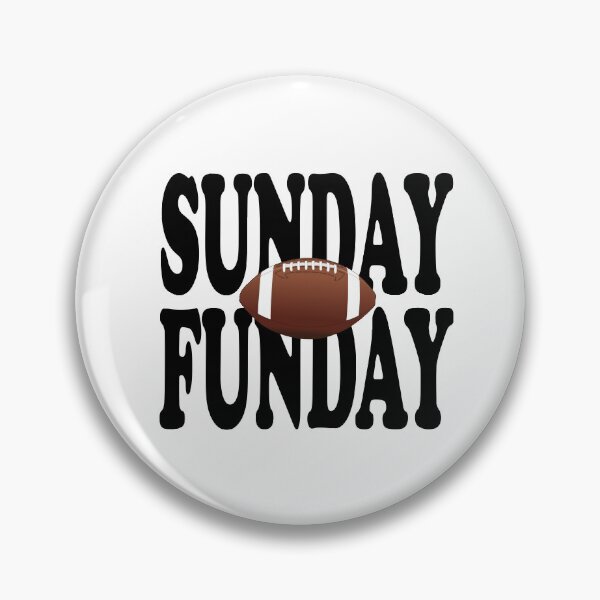 Item preview,  Sunday Funday Football Sport T-Shirt Short Sleeve Casual Letter Print Shirt Top designed and sold by Anoirshop ⭐⭐⭐⭐⭐.