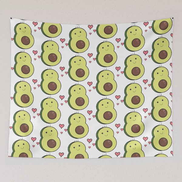 Item preview, Mr Avocado Kawaii designed and sold by istoriadesign.
