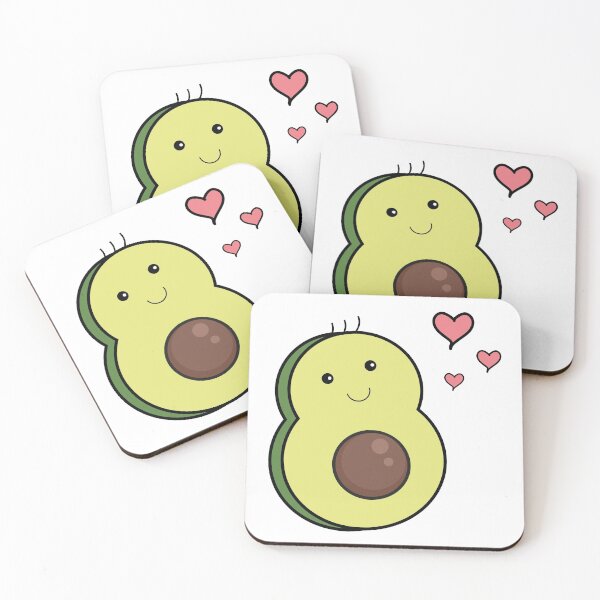 Item preview, Mr Avocado Kawaii designed and sold by istoriadesign.