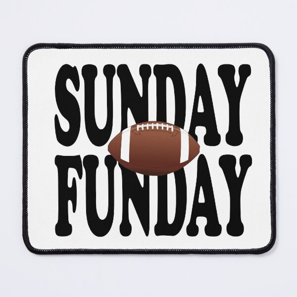 Item preview,  Sunday Funday Football Sport T-Shirt Short Sleeve Casual Letter Print Shirt Top designed and sold by Anoirshop ⭐⭐⭐⭐⭐.