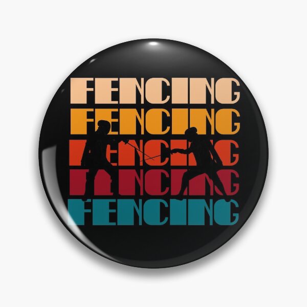 Item preview, Retro vintage fencing gift designed and sold by Jelisandie.
