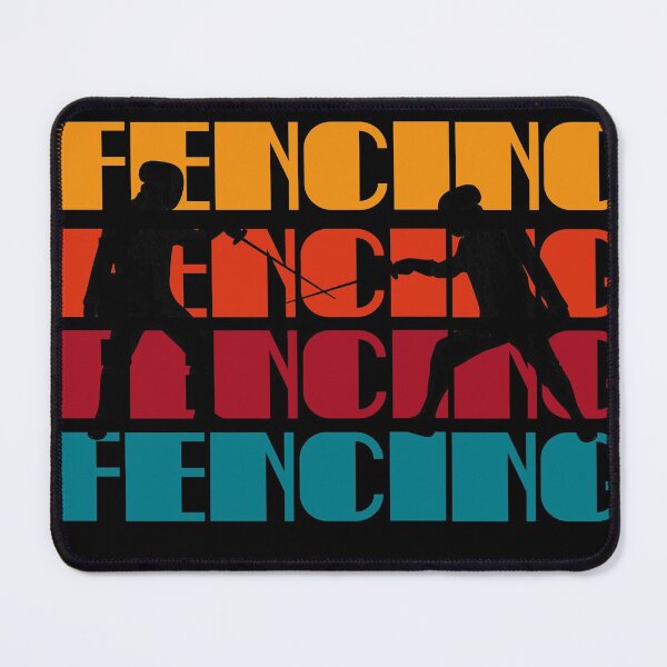 Item preview, Retro vintage fencing gift designed and sold by Jelisandie.